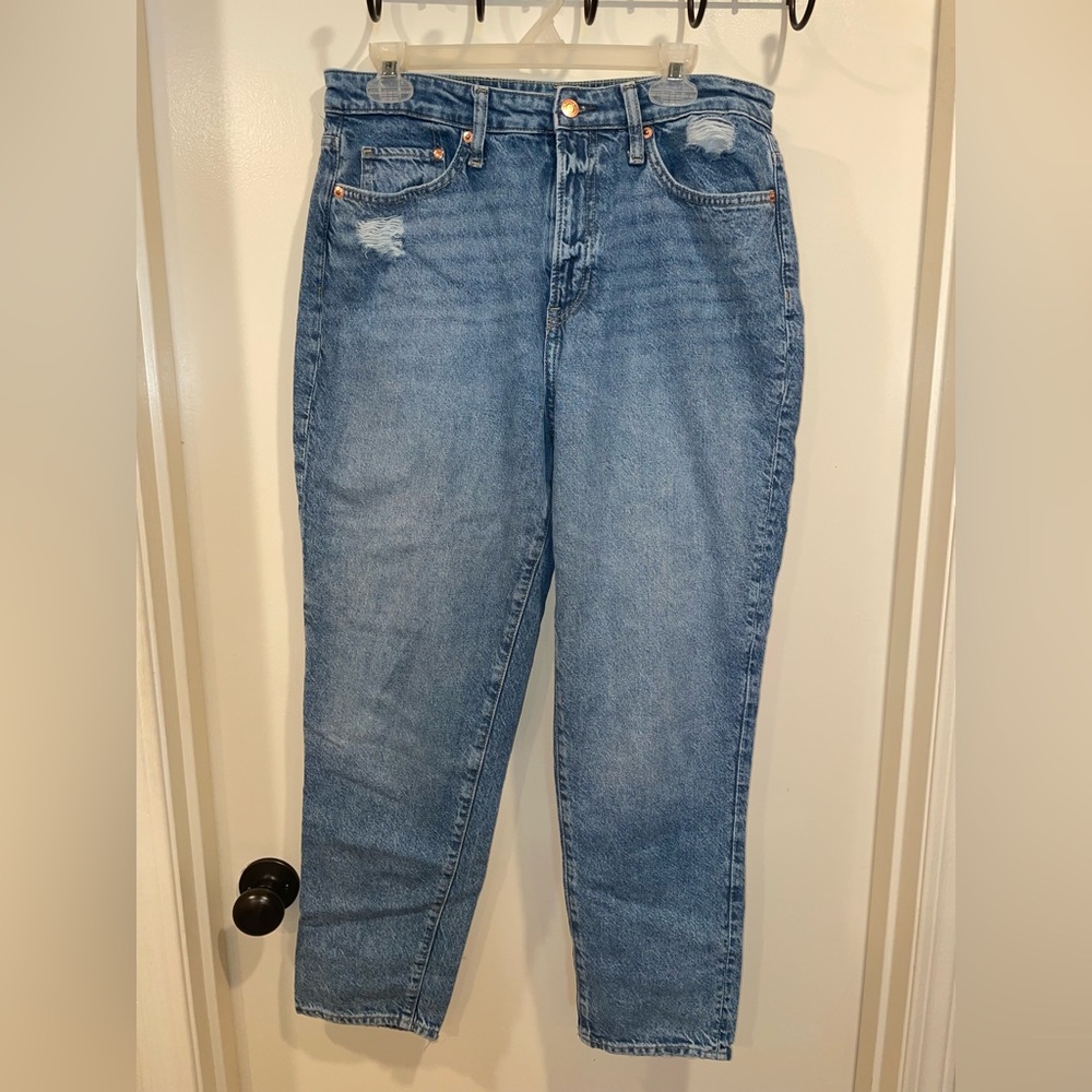 H&M Classic Women's Mom Blue Jeans